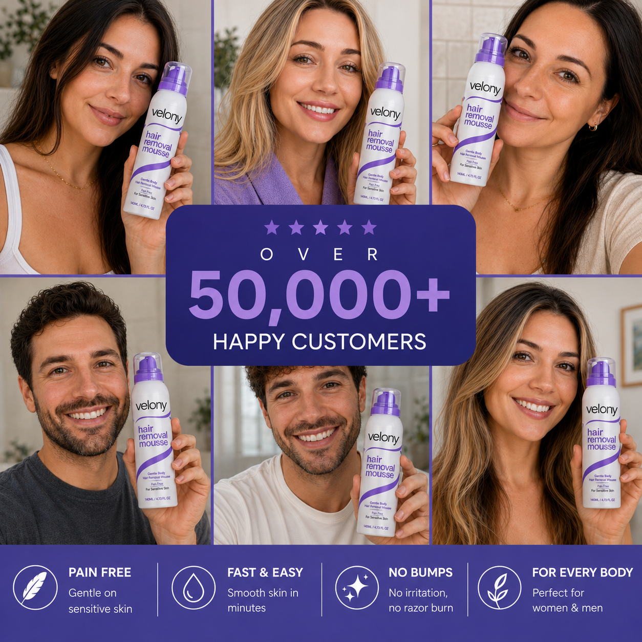 Velony Hair Removal Mousse