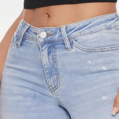 Velony™ Mid-Low Rise Stretch Wide-Leg Jeans