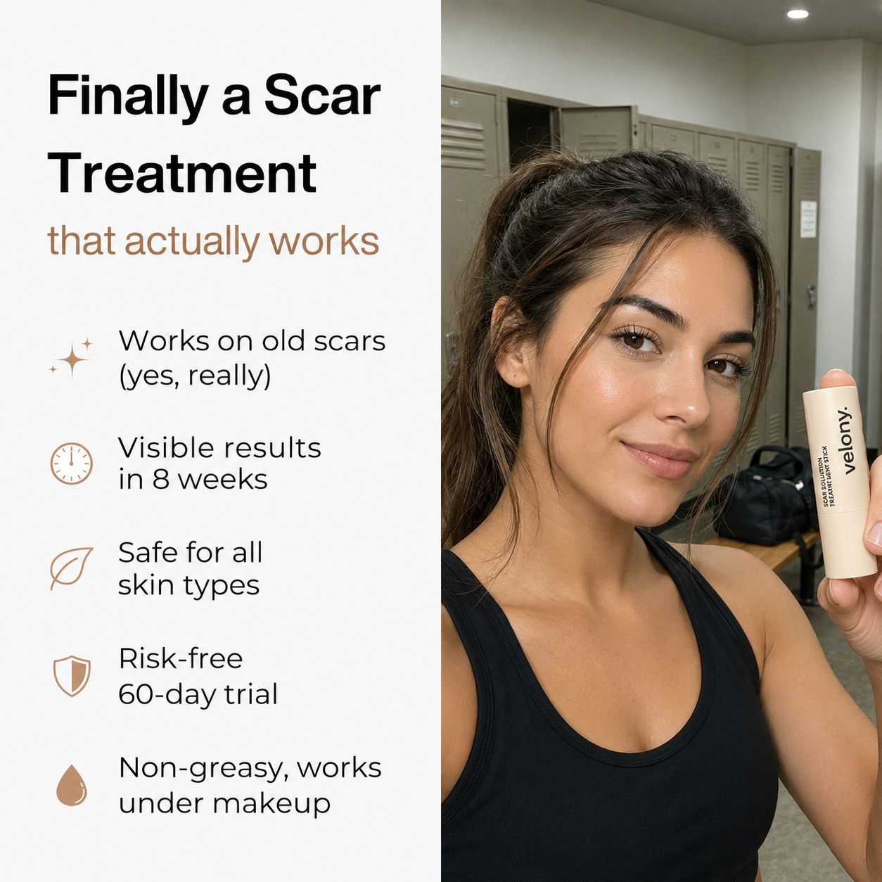 Velony ScarRecover™ Invisible Repair Stick