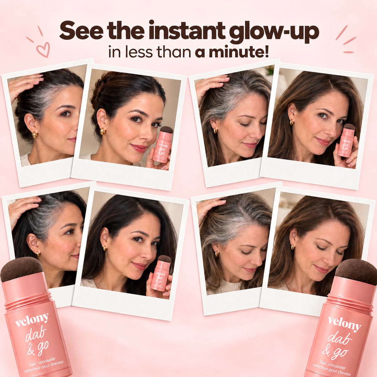 Velony Dab & Go Hair Concealer Stick