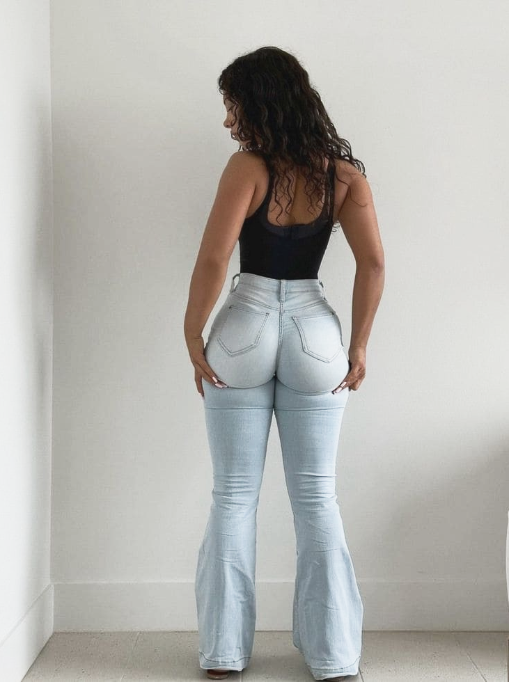Velony™ Mid-Low Rise Stretch Wide-Leg Jeans