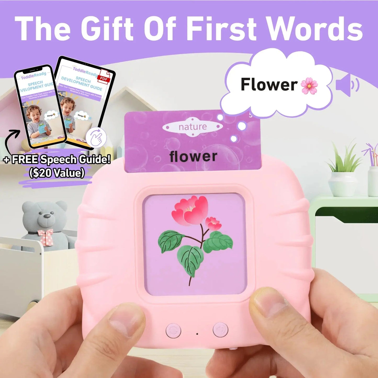 Velony LittleWords™ Talking Flash Cards