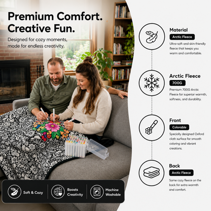 Velony CozyColour™ Coloring Blanket